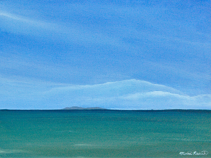 Painting of South Fox Island